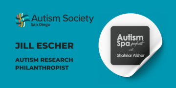 Autism Spa Podcast speaks with Jill Escher, Autism Research Philanthropist.